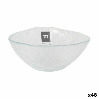 Bowl La Mediterránea Transparent Ø 12,5 x 5 cm (48 Units)