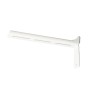 Support pour rail de rideau Stor Planet Cintacor Central Blanc