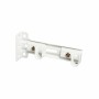 Support pour rail de rideau Stor Planet Cintacor Blanc (2 Unités)