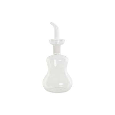 Cruet DKD Home Decor Transparent Borosilicate Glass 250 ml 8 x 8 x 19 cm