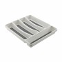 Range-couverts Mondex Space System polypropylène 33 x 29,3 x 4,5 cm Blanc