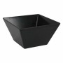 Bol pour Apéritifs La Mediterránea Mélamine Anthracite 13 x 13 x 7 cm (24 Unités)