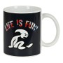 Tasse mug El Niño Life is fun Céramique Multicouleur (350 ml)