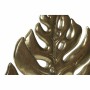 Decorative Figure DKD Home Decor Black Golden Tropical Leaf of a plant 25,5 x 6 x 34 cm