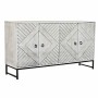 Buffet DKD Home Decor Blanc Métal Bois de manguier 155 x 40 x 85 cm