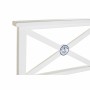 Headboard DKD Home Decor Blue White Wood 180 x 6 x 120 cm