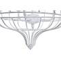 Ceiling Light DKD Home Decor White Metal 25 W 37 x 37 x 55 cm