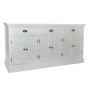 Sideboard DKD Home Decor White Wood Paolownia wood 160 x 41 x 83 cm