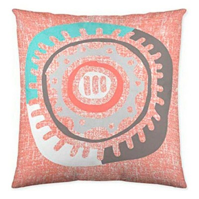 Housse de coussin Costura Yamine Coral (50 x 50 cm)