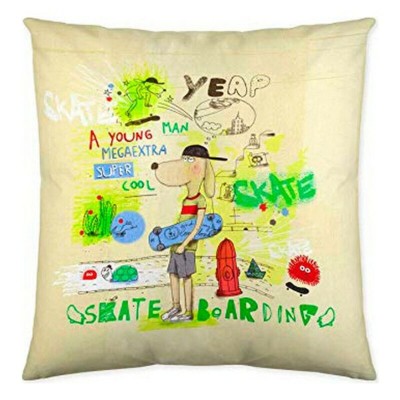 Cushion cover Cool Kids Skate Boarding (50 x 50 cm)