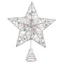 Christmas star Silver Metal 20 x 5 x 25 cm