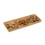 Snack tray Versa Bamboo 10 x 2 x 26 cm