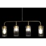 Ceiling Light DKD Home Decor Golden Metal Crystal 50 W 84 x 17 x 24 cm