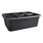 Plant pot Elho 7,4 x 76 x 26,8 cm Black Plastic Squared