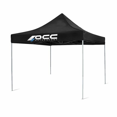 Carp OCC Motorsport OCCCARP03 Racing Black Polyester 420D Oxford 3 x 3 m