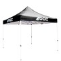 Carp OCC Motorsport OCCCARP03 Racing Black Polyester 420D Oxford 3 x 3 m