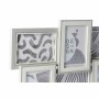 Cadre photo DKD Home Decor 60 x 3 x 32 cm Verre Gris Marron Bois MDF Urbaine (2 Unités)