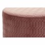 Footrest DKD Home Decor Pink MDF Wood Sixties 55 x 55 x 35 cm