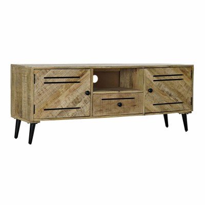 Meubles de télévision DKD Home Decor Marron Métal Bois de manguier (150 x 59 x 40 cm)