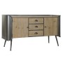 TV furniture DKD Home Decor 144 x 47 x 76 cm Natural Grey Metal