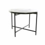 Side table DKD Home Decor Crystal Black Metal Modern (50 x 50 x 42 cm)