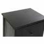 Chest of drawers DKD Home Decor Natural Black Vintage Paolownia wood (40 x 30 x 90,5 cm)