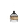 Suspension DKD Home Decor Noir Marron 220 V 50 W (28 x 28 x 35 cm)