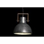 Suspension DKD Home Decor Marron Argenté Métal Bois de manguier 50 W 40 x 40 x 50 cm