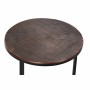 Set de 3 Tables Gigognes DKD Home Decor Noir Cuivre Doré 44 x 44 x 61 cm