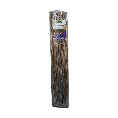 Garden Fence EDM Brown Bamboo Plastic 1,5 x 5 m