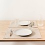 Place mat Belum Liso Beige 50 x 40 cm Smooth 2 Units