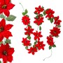 Christmas garland Red Green Plastic 180 cm