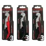 Corkscrew with foil cutter and bottle opener Cuyfor 8423607130017 12,5 x 2,5 cm (24 Units) (12,5 x 2,5 cm)