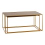 Set of 2 tables Black Golden (2 pcs)