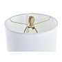 Lampe de bureau DKD Home Decor Doré Blanc 220 V 50 W Moderne (23 x 23 x 47 cm)