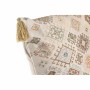 Coussin DKD Home Decor Beige Losanges 60 x 20 x 60 cm