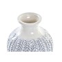 Vase DKD Home Decor Blue White Porcelain Mediterranean 16 x 16 x 25 cm