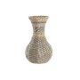 Vase DKD Home Decor Natural Grey 25 x 25 x 41 cm