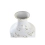 Vase DKD Home Decor Golden Metal White Oriental (17 x 17 x 56 cm)