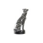 Figurine Décorative DKD Home Decor Argenté Léopard Résine (19,5 x 16 x 31,5 cm)