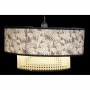 Ceiling Light DKD Home Decor 40W Natural Black (46 x 46 x 25 cm)