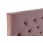 Lit DKD Home Decor Bois Métal Rose 180 x 200 cm 187 x 210 x 137 cm