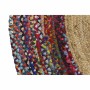 Carpet DKD Home Decor Polyester Cotton Multicolour Jute (160 x 160 x 0,7 cm)