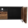 TV furniture DKD Home Decor 144,5 x 40 x 51 cm Black Orange Recycled Wood Pinewood