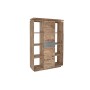 Shelves DKD Home Decor Sheesham Brown Grey Natural Wood 120 x 40 x 185 cm