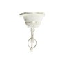 Suspension DKD Home Decor Blanc Doré Fer 50 W 51 x 51 x 38 cm