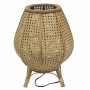 Desk lamp DKD Home Decor Brown Rattan 50 W (29 x 29 x 40 cm)