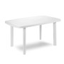 Side table IPAE Progarden 08330100 White Resin (72 x 137 x 85 cm )