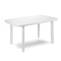 Table d'appoint IPAE Progarden 08330100 Blanc Résine (72 x 137 x 85 cm )