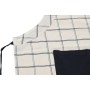 Tablier avec Poche DKD Home Decor 70 x 1 x 85 cm Noir Beige Bleu Coton